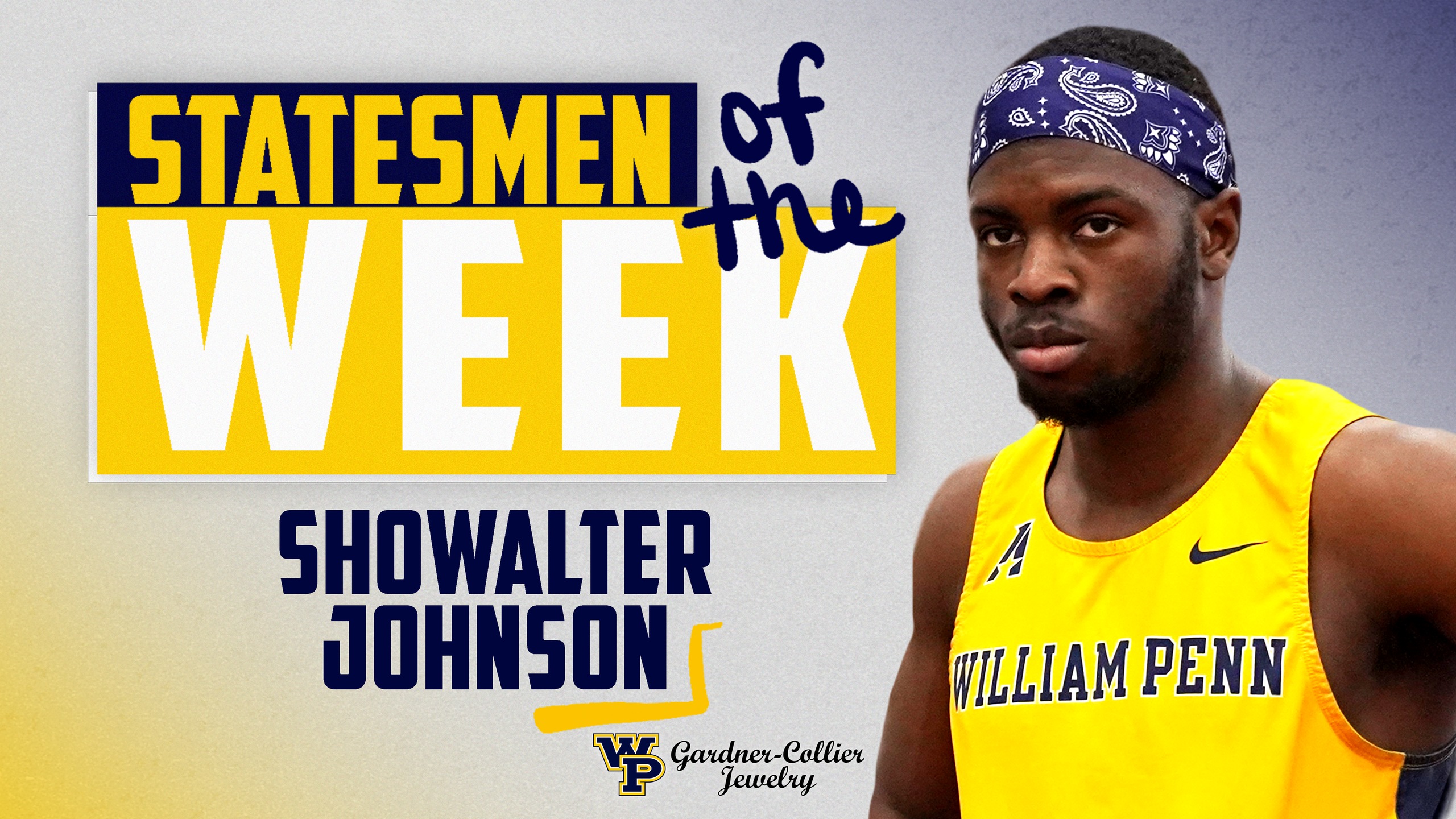 Statesmen of the Week: Showalter Johnson