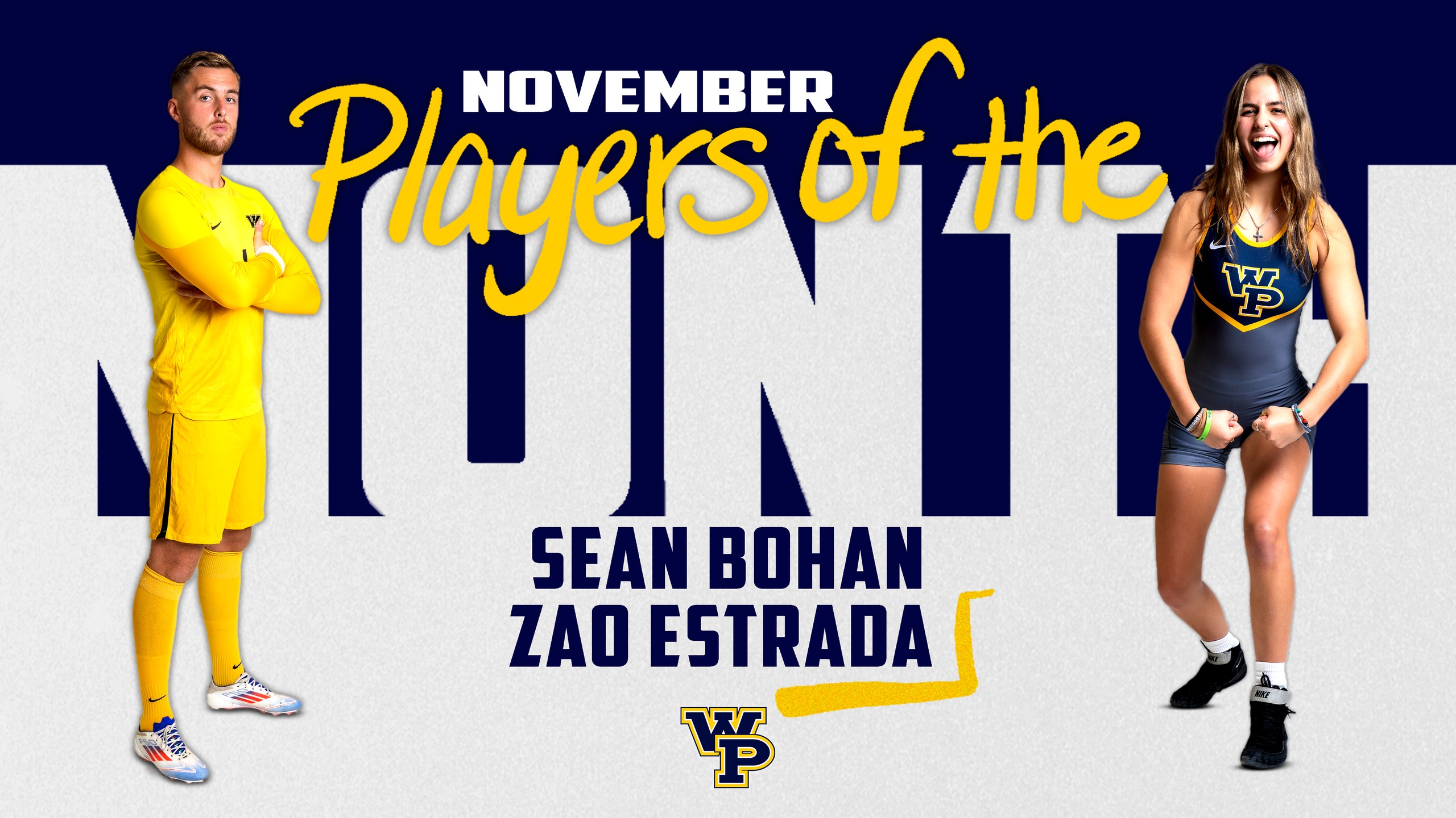 Bohan, Estrada Earn Player of the Month Awards